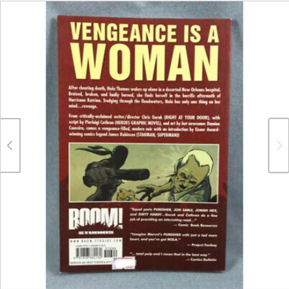 First Edition NOLA Boom! Trade Paperback 2010 Chris Gorak Couceiro Cothran - Picture 1 of 2